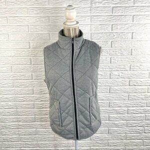 Staccato Black & White Patterned Quilted Vest